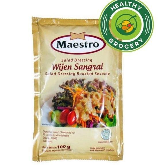 

>*>*>*>*] Maestro Salad Dressing Roasted Sesame 100gr Maestro Wijen Sangrai
