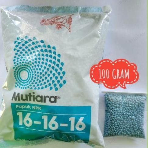 

Terlaris Pupuk Npk Mutiara16 16 16 Kemasan 100Gram/Pupuk Tanaman Murah
