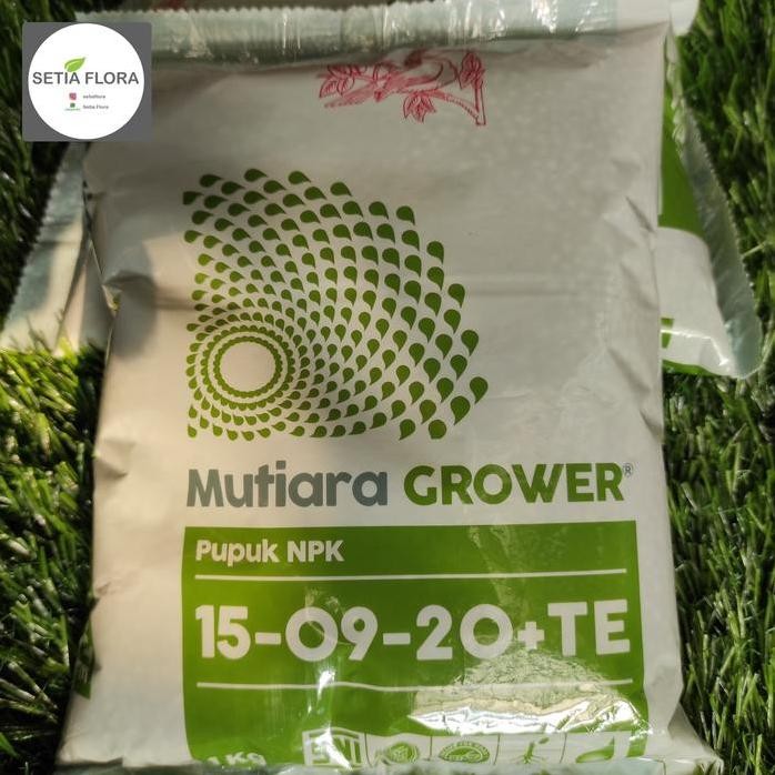 

Terlaris Pupuk Npk Mutiara Grower 15-09-20+Te Kemasan Pabrik Asli 1Kg