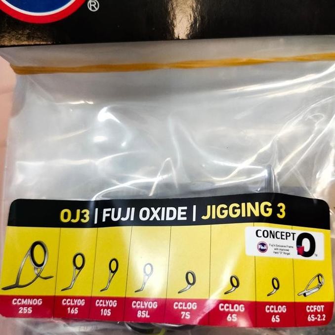 TERMURAH - ring joran fuji set untuk jigging set original fuji cincin joran