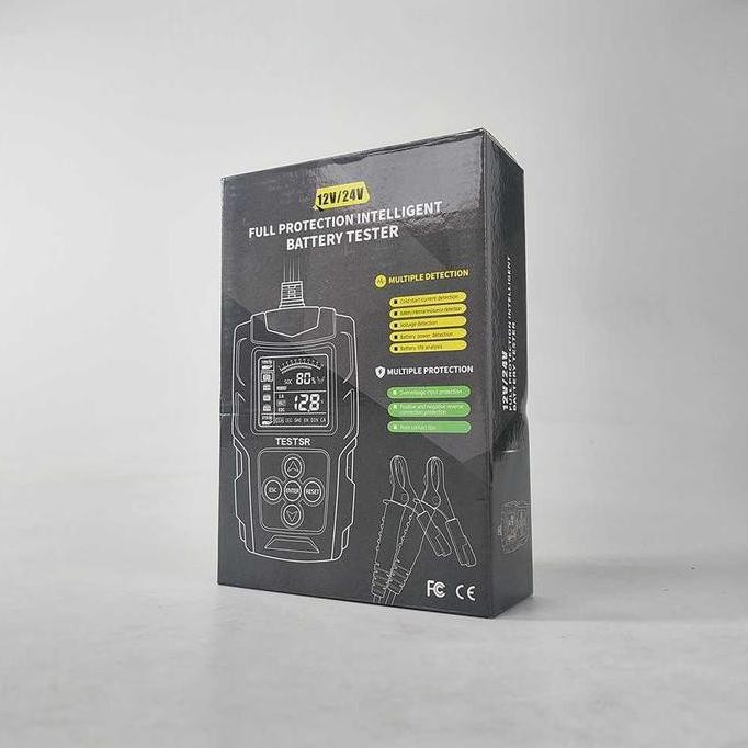 TESTER AKI KENDARAAN PORTABLE BATTERY TESTER 200AH WITH LCD - FBT-200