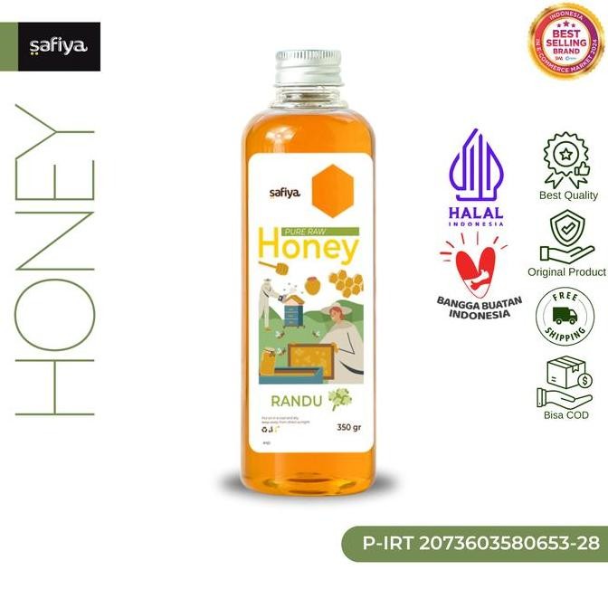 

BARU SAFIYA MADU RANDU 350 GR RAW HONEY ASLI PREMIUM