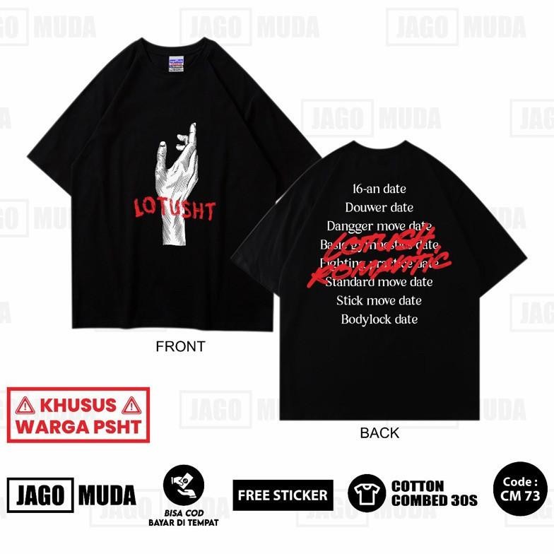 Terbaru Kaos Psht Lotusht Romantic Terbaru Simpel Distro Keren Original 24S T-Shirt Premium