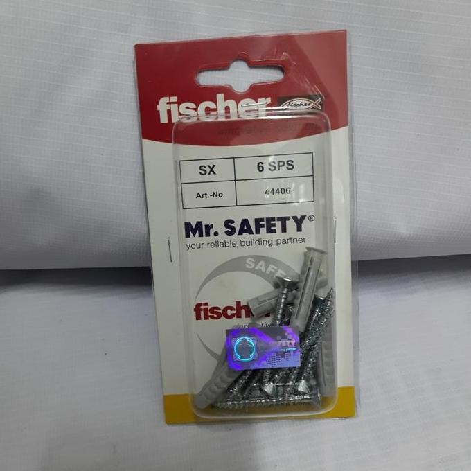 Fisher + Baut Sx 6 Sps Pack ( 7Set ) Asli Ori Termurah