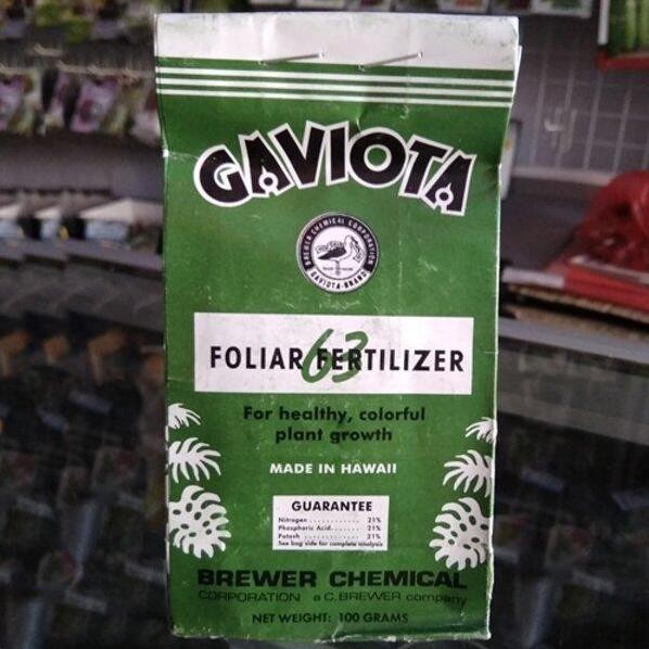 

Terlaris Pupuk Gaviota 63 100Gr Npk Daun Pertumbuhan Tanaman Hias Bunga Anggrek