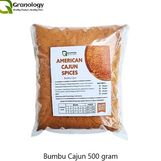 

American Cajun Eaoning Bumbu Cajun Bubu Gram By Granology