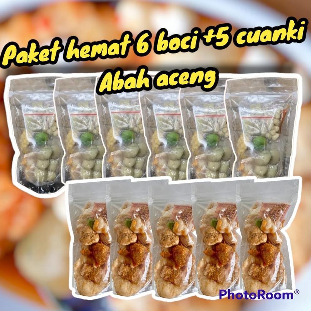 

Paket Usaha Mix Bocigar 6 bks plus cuanki Instan Abah Aceng 5 bks