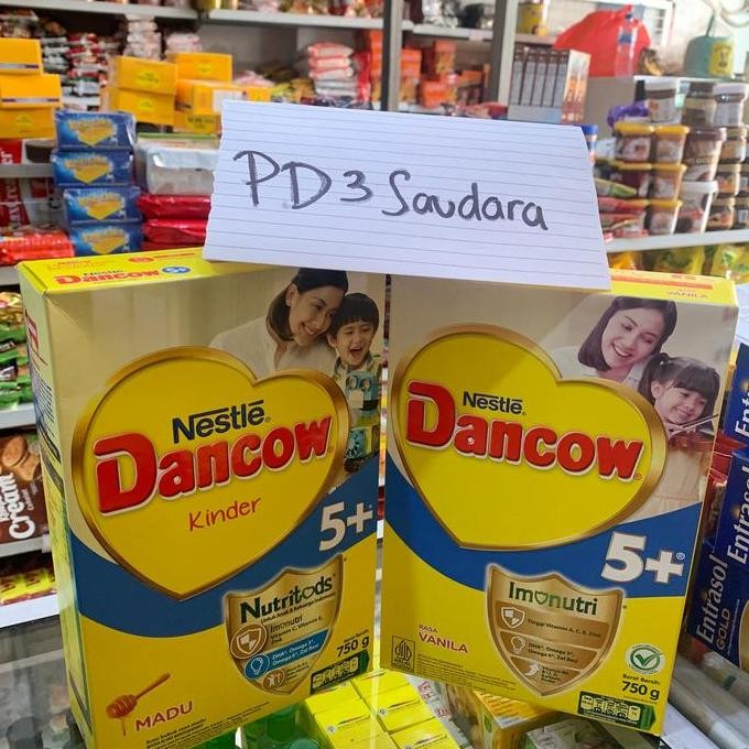 

BARU DANCOW 5+ MADU/VANILA 800G