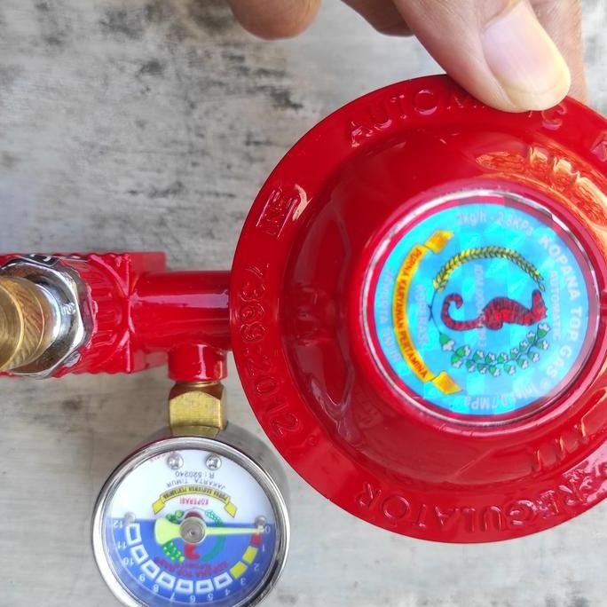 Regulator Kopana Top Gas Pertamina Bergaransi 1 Tahun Garansi Original
