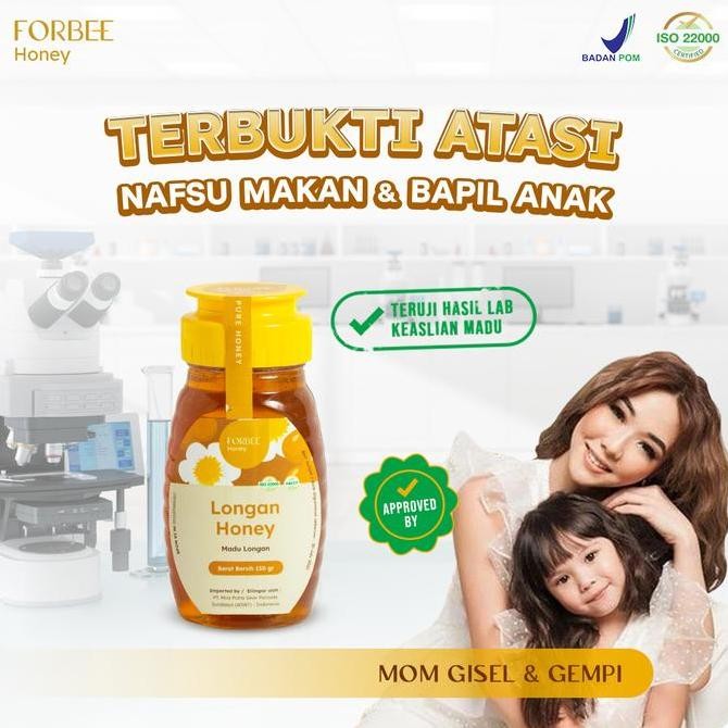 

BARU MADU LONGAN FORBEE HONEY 150GR | VITAMIN ALAMI ANAK | MEREDAKAN BAPIL & RADANG TENGGOROKAN SI KECIL