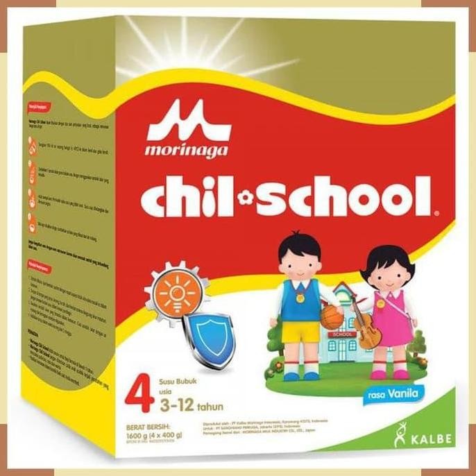 

BARU SUSU MORINAGA CHILKID DAN CHILSCHOOL RASA VANILA MADU 1600GR