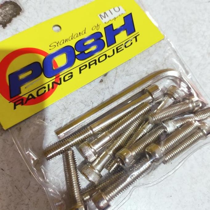 Baut Blok Mesin Mio Smile Mio Sporty Soul Baut Cvt Nekel Mio Termurah