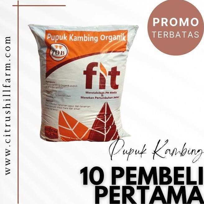 

Terlaris // Pupuk Kandang Kambing Tob 13Kg - Pupuk Kandang - Pupuk - Pupuk