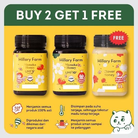 

BARU MANUKA HONEY UMF 5+ , MANUKA HONEY UMF 10+ FREE MADU