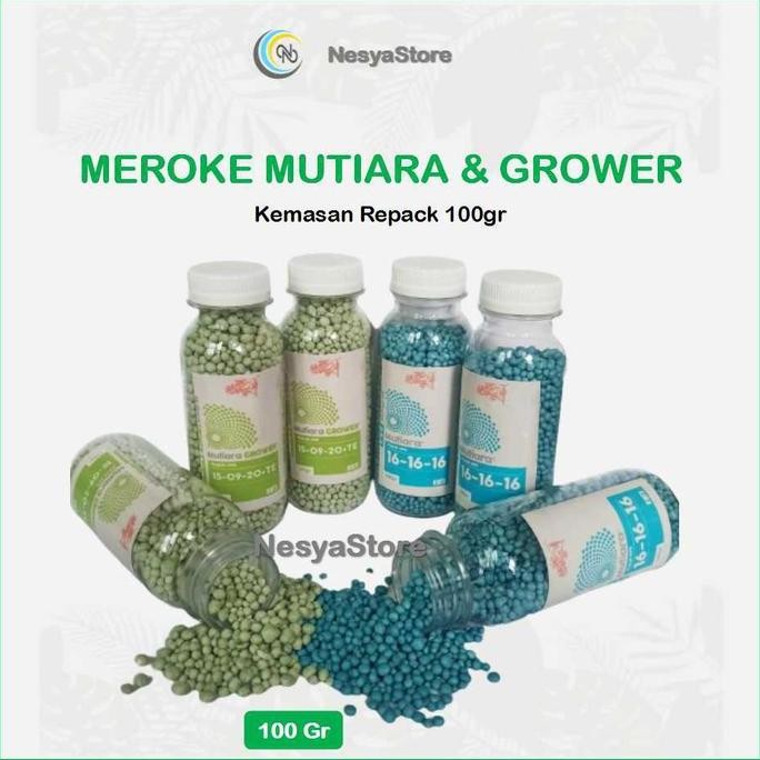 

Terlaris Pupuk Mutiara Npk 16 16 16 Repack 200 Gram