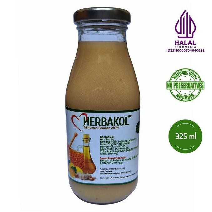 

BARU JUS BAWANG PUTIH LEMON JAHE MERAH MADU CUKA APEL HERBAKOL