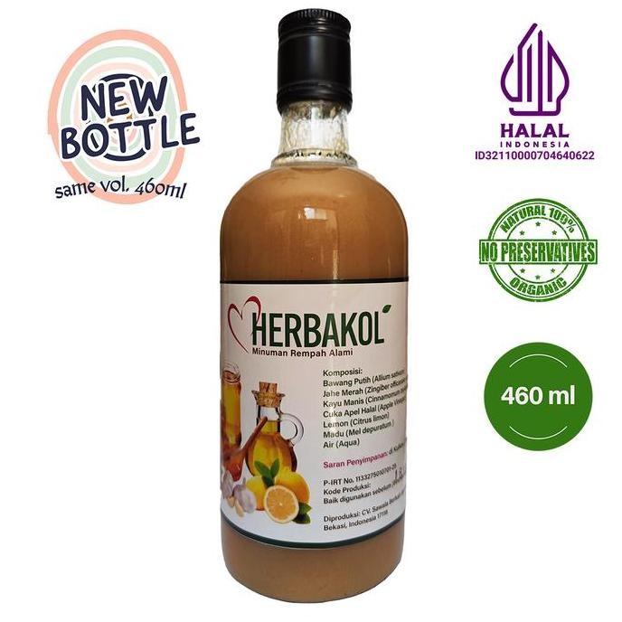 

BARU HERBAKOL - JUS BAWANG PUTIH LEMON CUKA APEL JAHE MERAH MADU