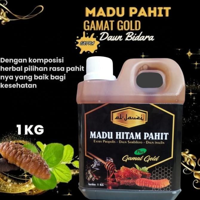 

BARU MADU HITAM PAHIT INSULIN GAMAT EMAS 1KG