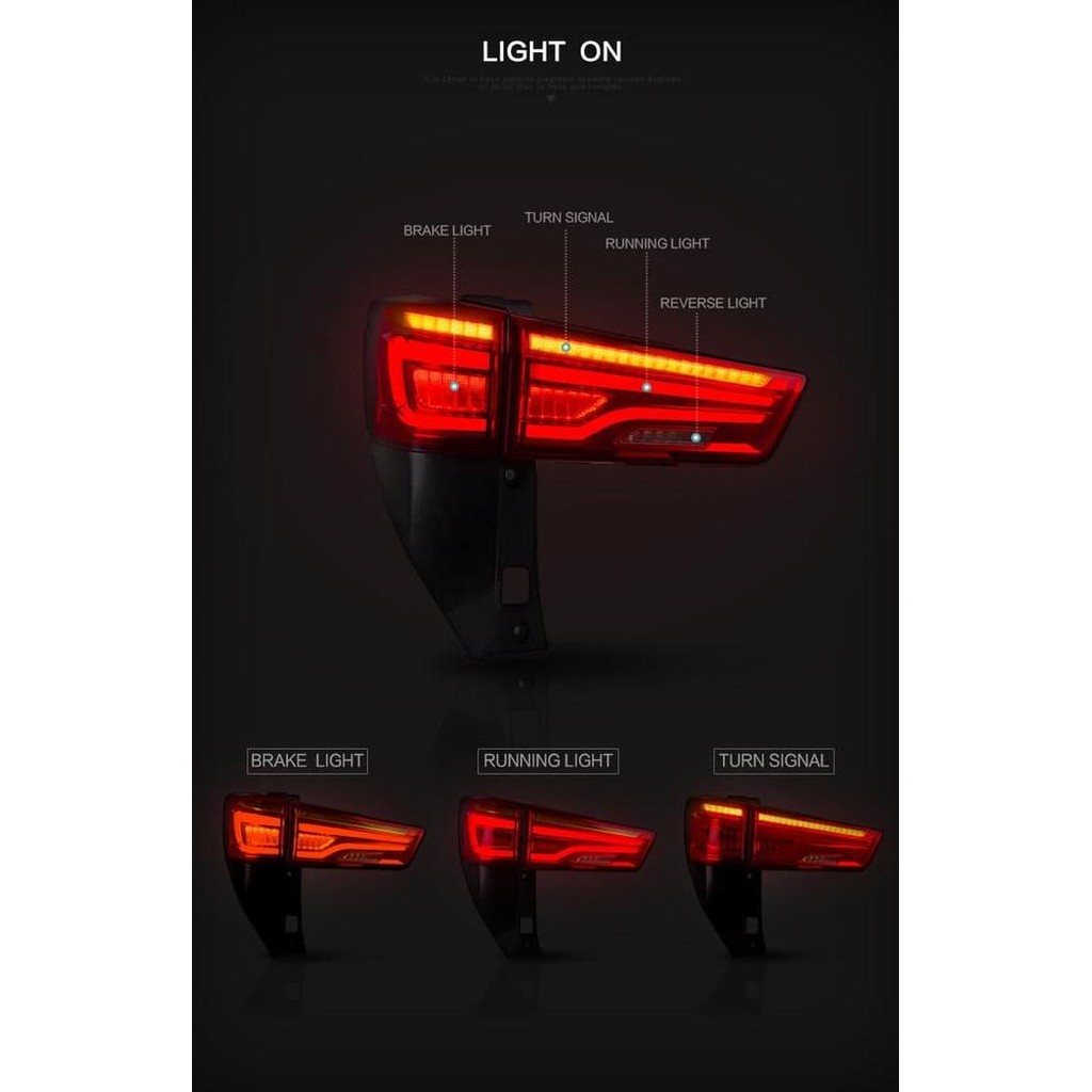 STOPLAMP TOYOTA INNOVA REBORN 2016 - LED BAR YZ
