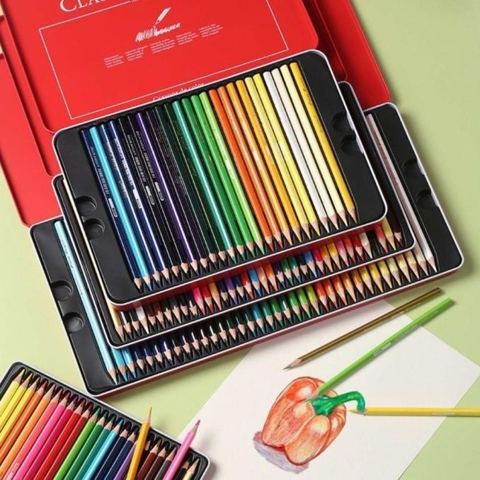 

sale! giorgione pensil warna oil base (tin case) 12/24/36/48/72/120 warna g-mt