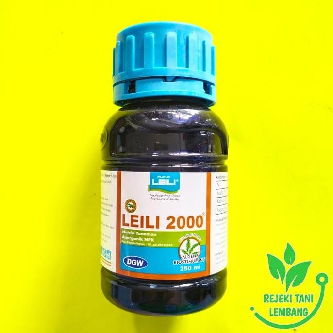 

Terlaris Pupuk Leili 2000 Isi 250 Ml Nutrisi Tanaman Anorganik Npk