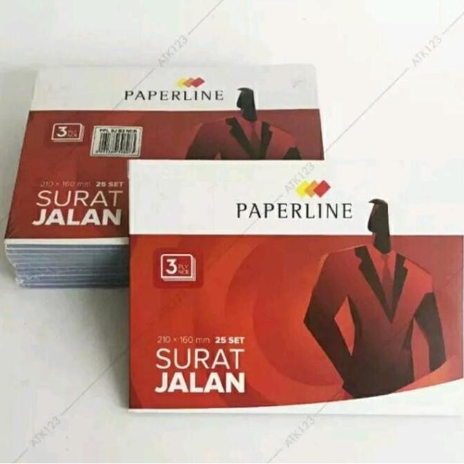 

BEBAS ONGKIR - surat jalan 3 play NCR paper line, 1 pack 10 surat jalan