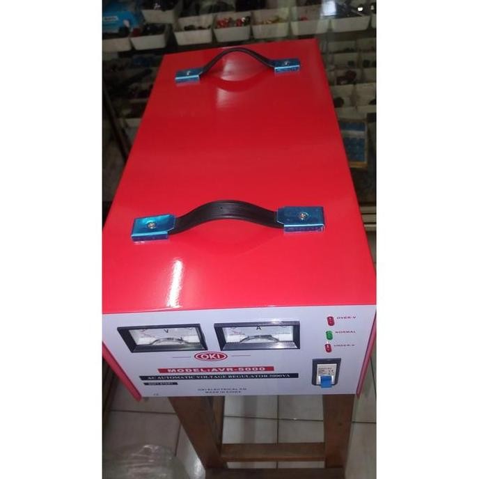 Stabilizer /Stavol Regulator Listrik OKI 5000 Watt Stabiliser 5000watt