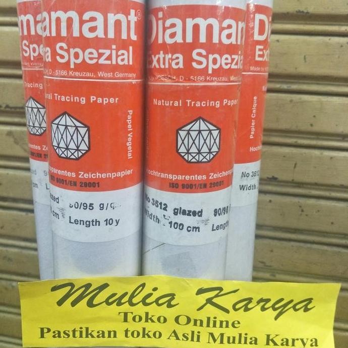 

BEBAS ONGKIR - Kertas Kalkir Rol A0 80/85 gram 1x10 Y Tracing Paper