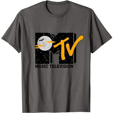 Baju Kaos Mademark x MTV - The official MTV Logo original for HalloweenT-Shirt Premium Cotton Combed
