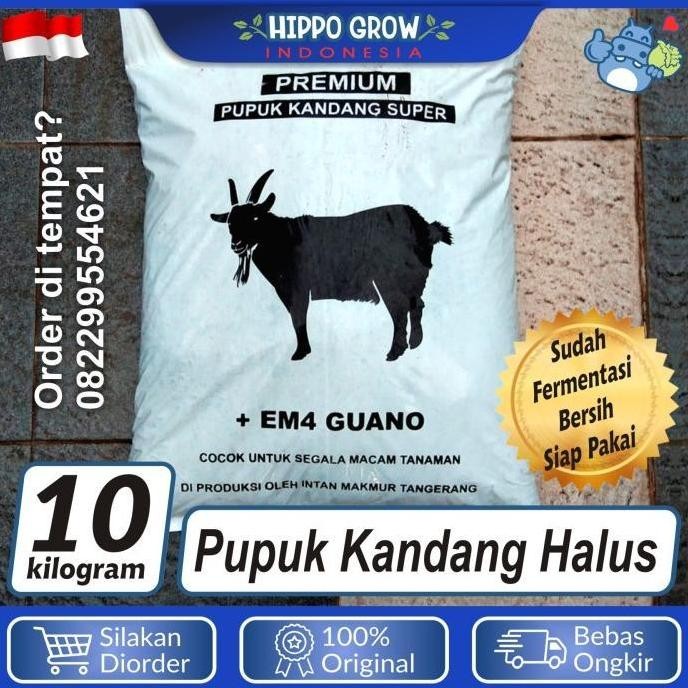 

Terlaris Terbaik Terpercaya Pupuk Kandang Halus Kohe Kambing Fermentasi Karung Besar Berkualitas
