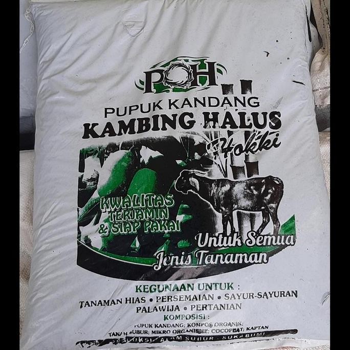 

Terlaris Pupuk Kandang Media Tanam Kambing Halus Hokki Khusus Ojek Online
