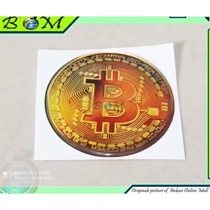 

Promo stiker emblem logo timbul koin coin crypto kripto bitcoin btc 1 COD