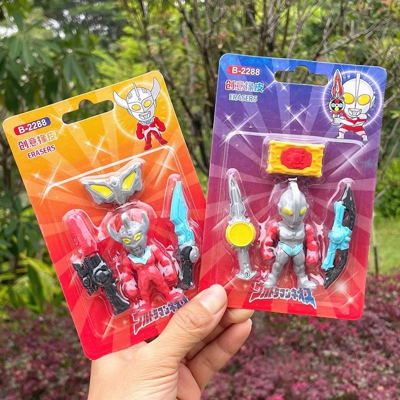 

Ready Penghapus Karet Pensil Karakter Ultramen Dino Star Wars Lucu