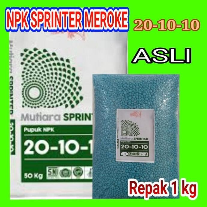 

Terlaris Pupuk Penyubur Npk Sprinter Meroke Repak 1 Kg