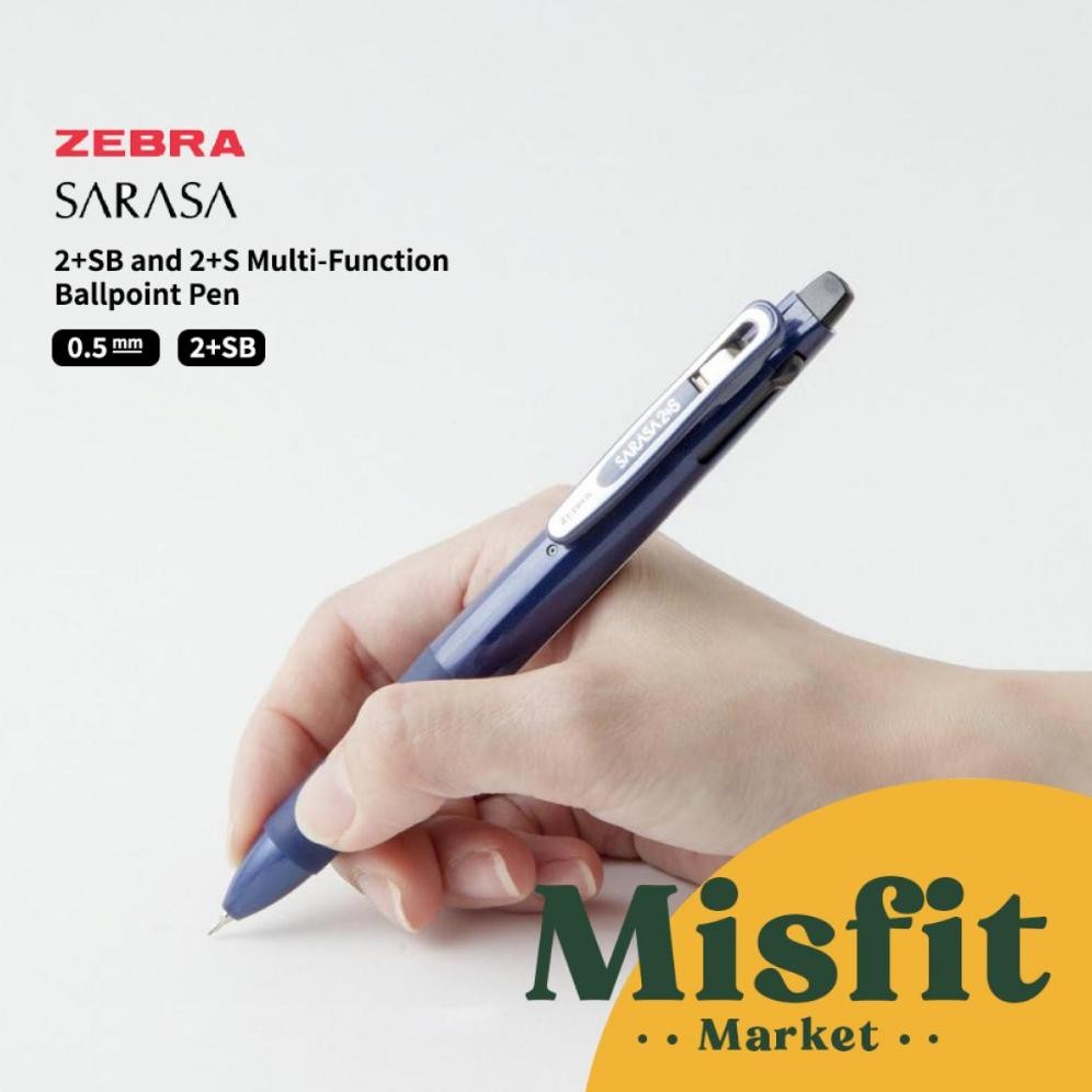 

Ready Zebra Sarasa 2+Sb And 2+S Multi Function Ballpoint Pen 0.5 Mm Pulpen Fungsi 2S 2Sb