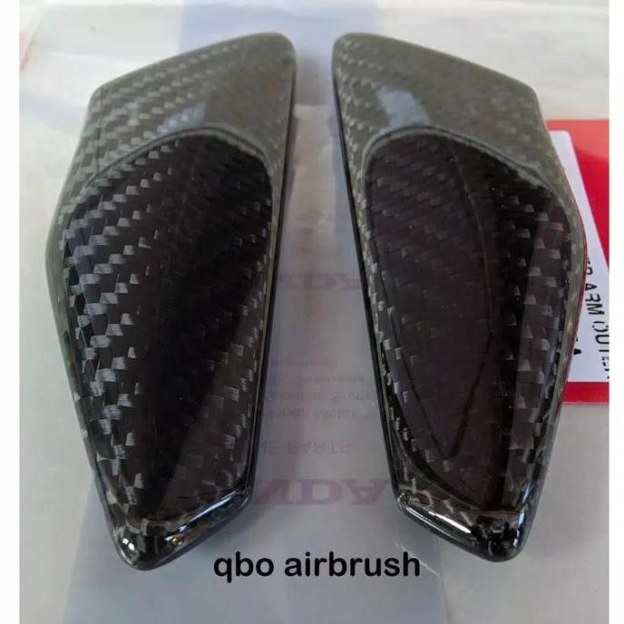 cover step outer L dan R PCX carbon kevlar murah