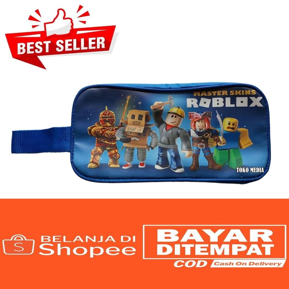 

Ready Toko Media Best Seller!! Tempat Pensil Anak Dengan Karakter Kartun Populer Lucu Favorit Bahan Tebal Roblox