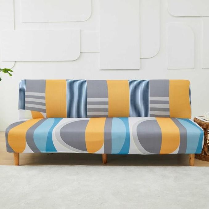 baru (SARUNG SOFA BED) Elastic Vintage Sofa Bed Cover Penutup Sofa Bed Sarung Sofa Bed