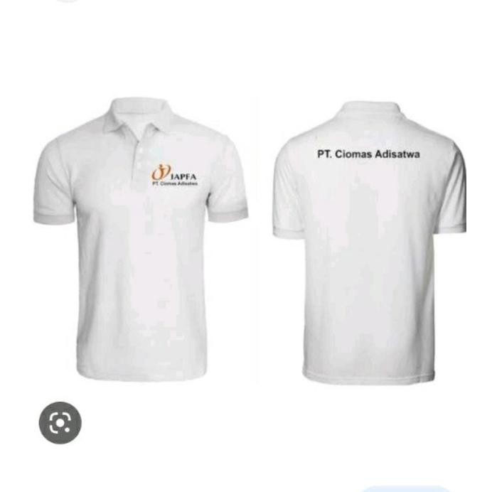 T-Shirts Polo Berkerah- Japfa-Kaos Tangan Pendek