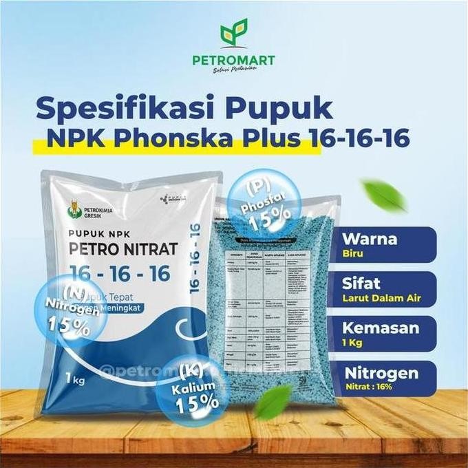 

Terlaris Pupuk Npk Petro Nitrat | Memaksimalkan Pertumbuhan Dan Kualitas Buah | Kemasan 1 Kg | Petromart Official Store Best Seller
