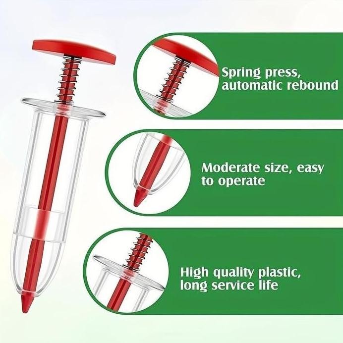 

Terlaris Promo Alat Semai Bibit Cabe Alat Tanam Biji Bijian Alat Tanam Plastik Alat Semai Benih Kecil Seed Planter Mini Utk Gandum Cabai Terlaris Termurah