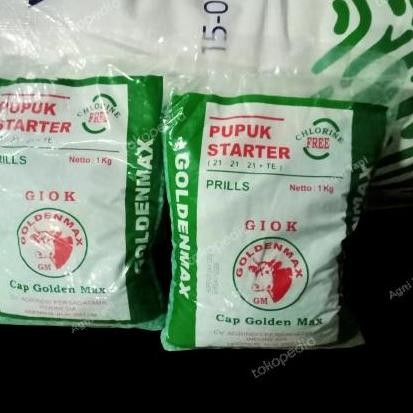

Terlaris Pupuk Npk Goldenmax Giok 21+21+21+Te 1Kg