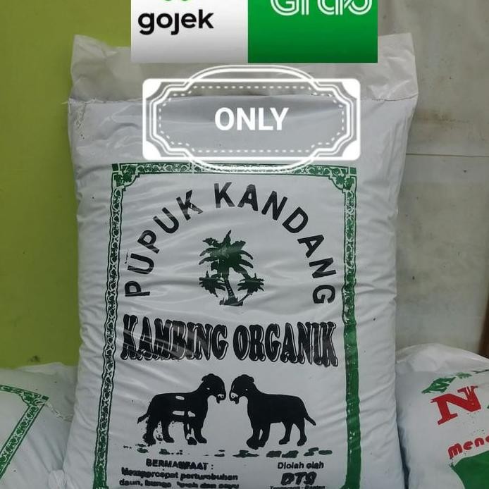 

Terlaris Pupuk Kandang Kambing Organik 1 Sack
