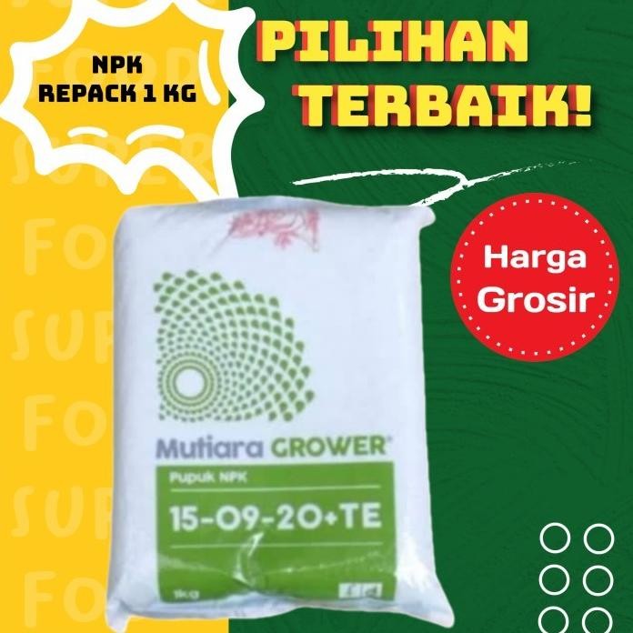 

Terlaris Pupuk Npk Buah Bunga, 1Kg Hijau
