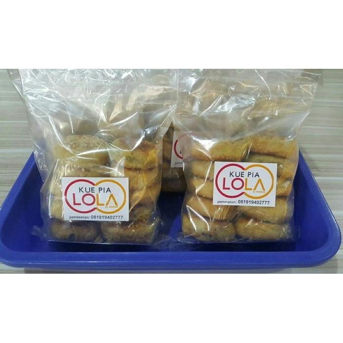 

Terlaris Kue Pia Lola Rasa Kacang Hijau Isi 10Pcs