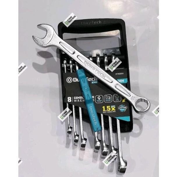 Spesial Kunci Ring Pas Kombinasi 8Pcs 8-19Mm Duratech