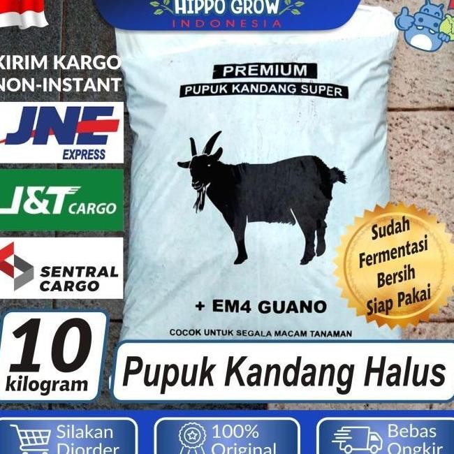 

Terlaris Pupuk Kandang Halus Kohe Kambing Fermentasi Karung - Kirim Kargo