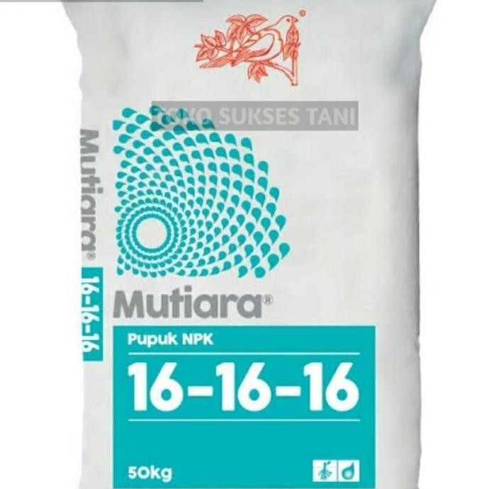 

Terlaris Pupuk Npk 16 16 16 Mutiara Dari Meroke Kemasan Repacking Isi 500Gr