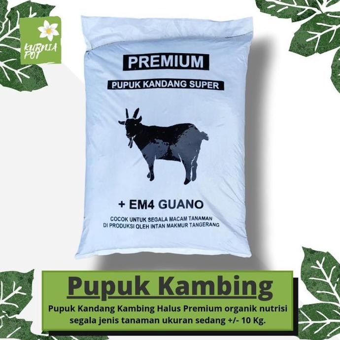 

Terlaris Pupuk Kandang Kambing Halus Super Plus Em4 Molase Nutrisi Tanaman Bunga