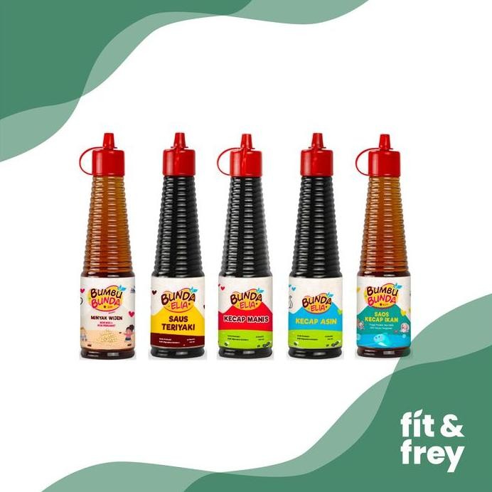 

Terlaris Bumbu Bunda Elia Kecap Mpasi No Msg - Kecap Manis / Asin / Minyak Wijen / Saos Tiram / Teriyaki